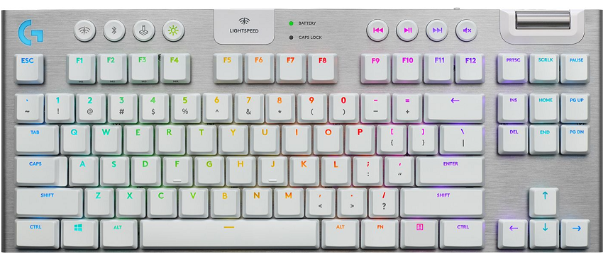 Klawiatura Logitech G915 TKL RGB Tactile White
